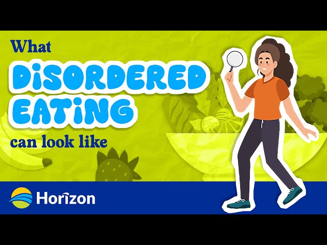 What if your friend has an eating disorder?