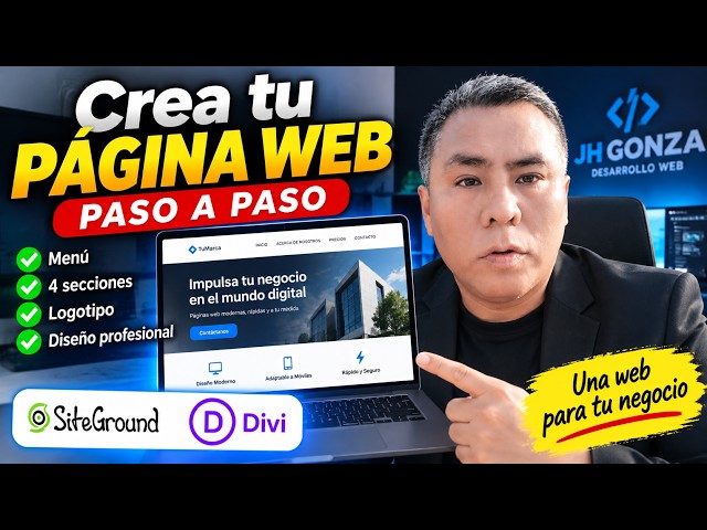 ¡Así CREO una Página Web desde CERO con WordPress y Divi! 💻🚀