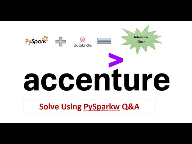 1. PySpark Coding Questions Accenture 2025 | Data Platform Engineer Hiring