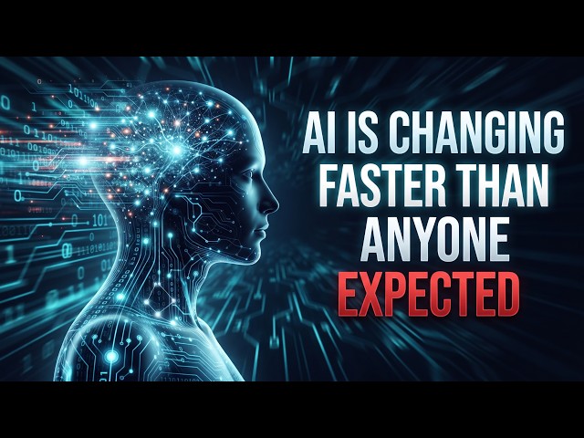 AI Is Changing Faster Than Anyone Expected