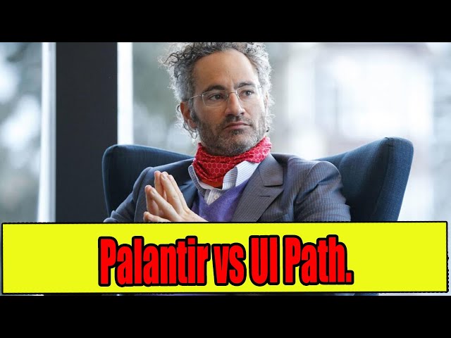 UI Path Stock CRASHES | Palantir vs UI Path.