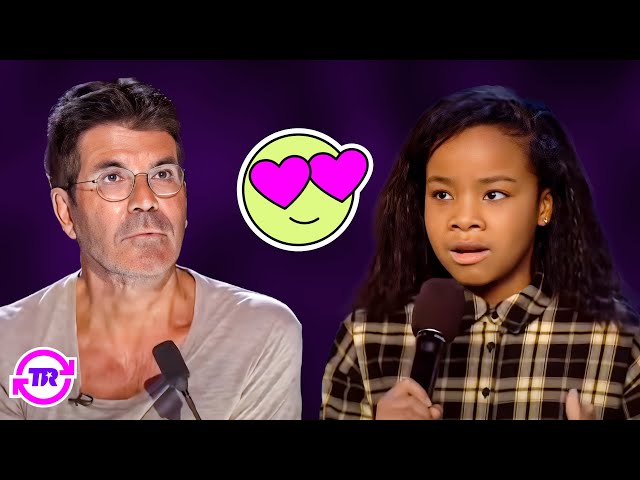 WOW! She's Just 12 Years Old But... Watch What Simon Does After She Opens Her Mouth!