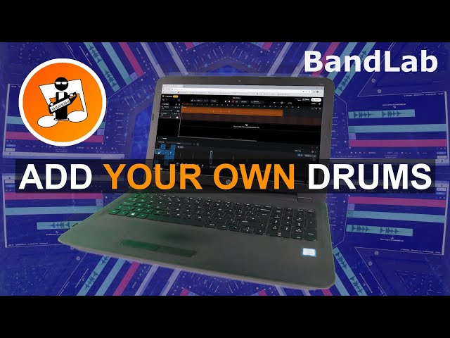 Add your own drum kit to Bandlab