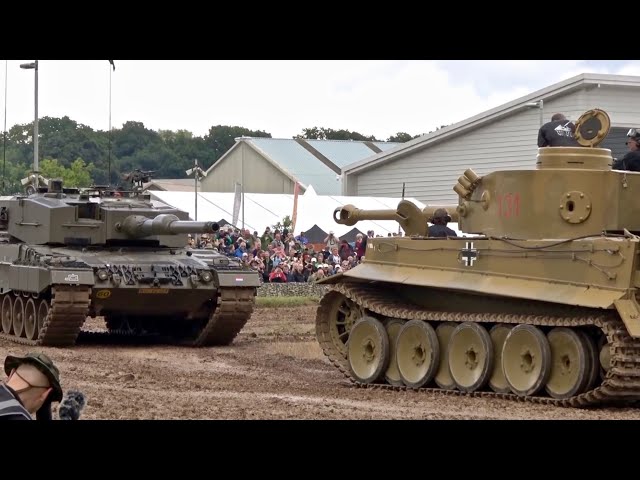 Tiger 1 meets Leopard 2 face to face
