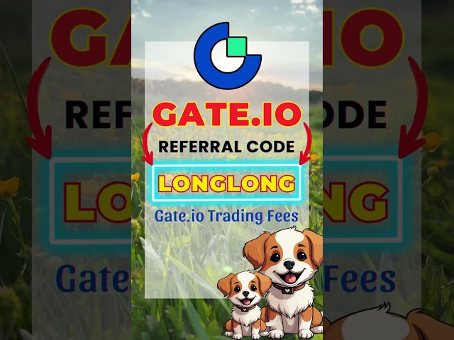 Gate.io Referral Code LONGLONG: Get 40% Fee Discount + $6600 Bonus in 2026! #shorts