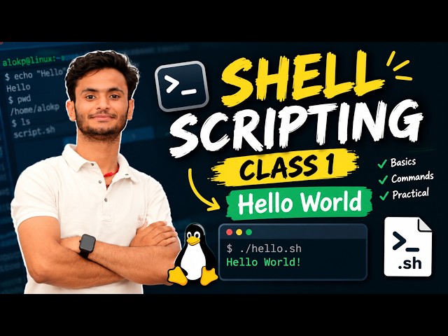 Your First Shell Script in Linux: Write a "Hello World" Program! 🚀