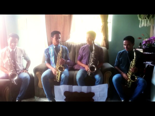 Jingle Bells Boogie - Quarteto Sax 🎷🎵 💖