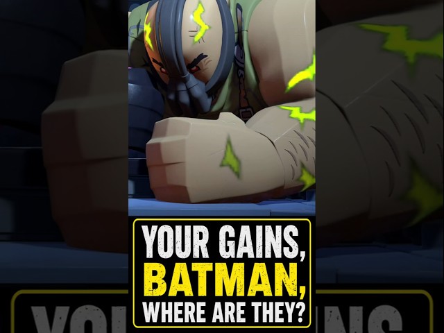 Bane ROASTS Batman in LEGO Batman: Legacy Of The Dark Knight 😂