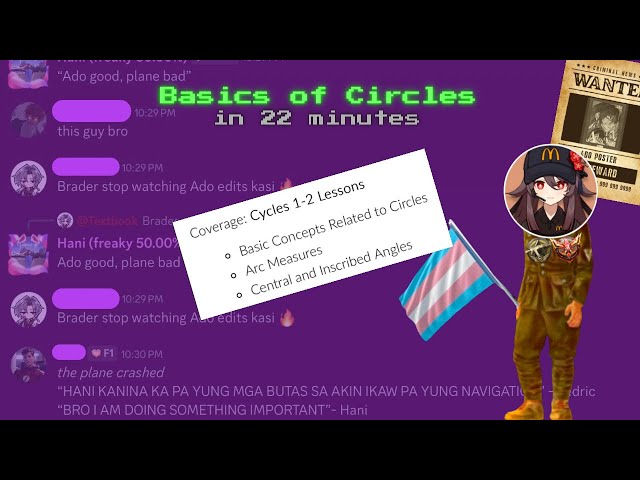 [G10 T3] Basics of Circles in 22 minutes!