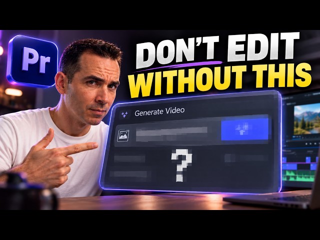 AI Video Editing Was IMPOSSIBLE... Then I Did THIS in Premiere