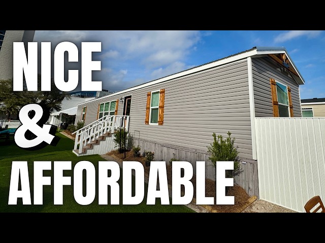 ALL the FLASH but NICELY PRICED! SUPER SHARP single wide mobile home!