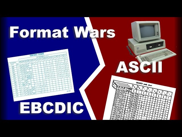 Format Wars: ASCII vs EBCDIC