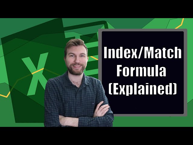 Index Match Formula (Explained for Beginners)