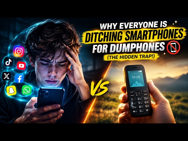 Why Everyone Is Ditching Smartphones For Dumbphones 📵✨ (The Hidden Trap!)