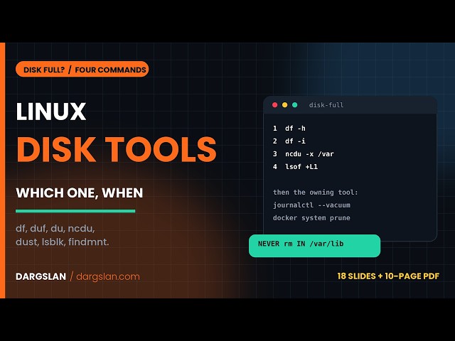 Dargslan Disk Tools