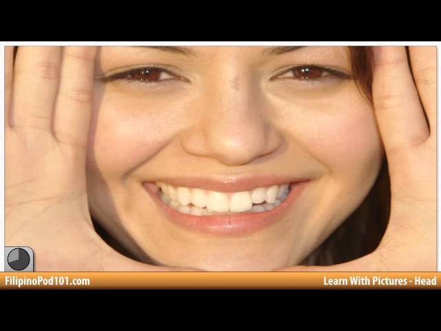 Learn Filipino with Pictures - Facial Features