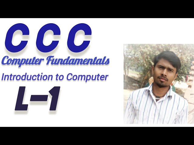 CCC Chapter 1 Introduction to Computer  #ccc  #computer  #fundamental #ccc