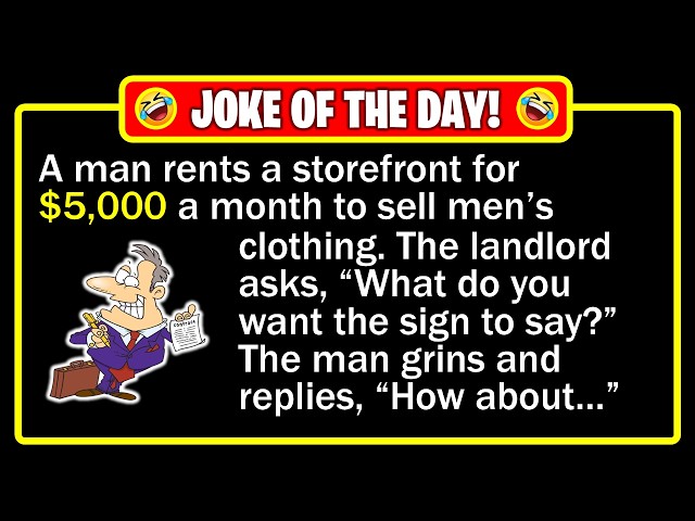 🤣 BEST JOKE OF THE DAY! - "Mall Space" Three Men, Three Shops, and a Sign Nobody Expected...