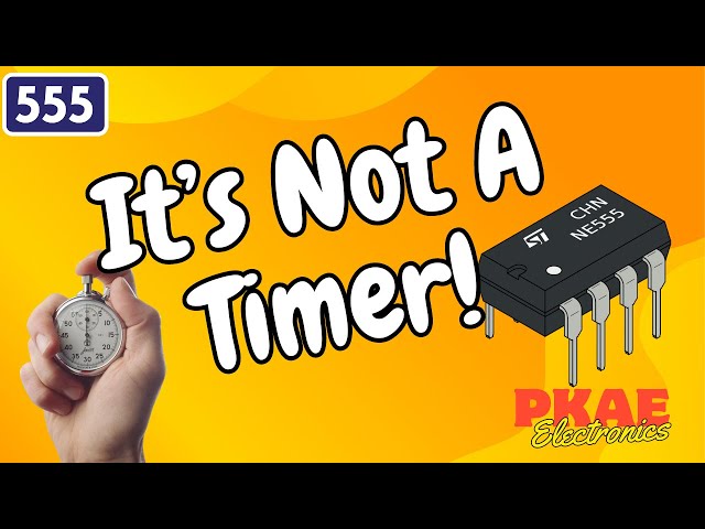 How a 555 Works as a Timer.