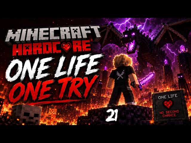 Ghast im Gesicht & fette Beute! One Life - One Try! Minecraft Hardcore #21