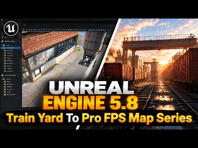 [EP-1] Building A Professional FPS Map | Unreal Engine 5.8