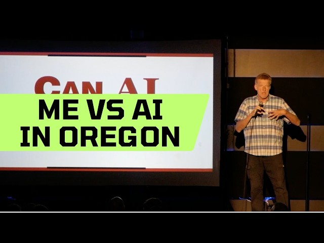 Going Up Against AI in Oregon | Don McMillan Comedy