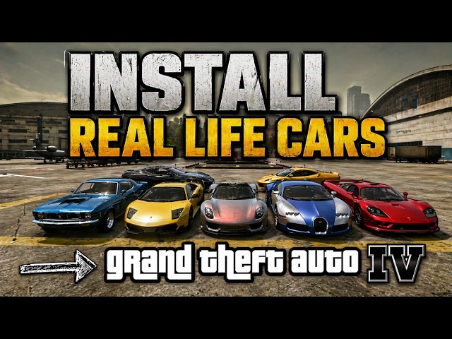 Install Real life Cars in GTA 4 | in just 4 minutes [2026]