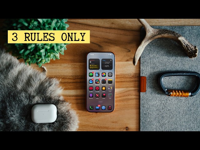 My Entire iPhone Setup (2026) — Simple, Productive, Minimal