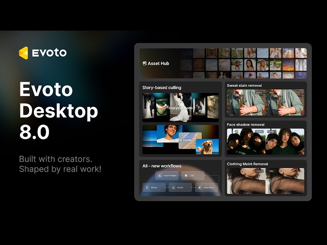 Evoto 8.0 | Built for Creative Flow