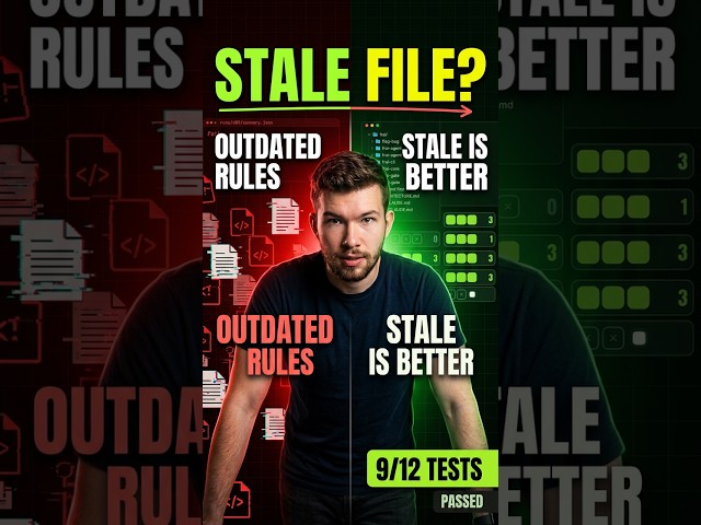 I tested a stale CLAUDE.md so you don't have to #ai #coding #experiment