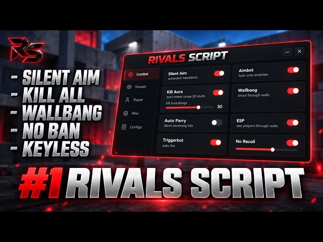 [NEW] Rivals Script | Rivals Silent Aim, Aimbot, ESP (Mobile & PC)