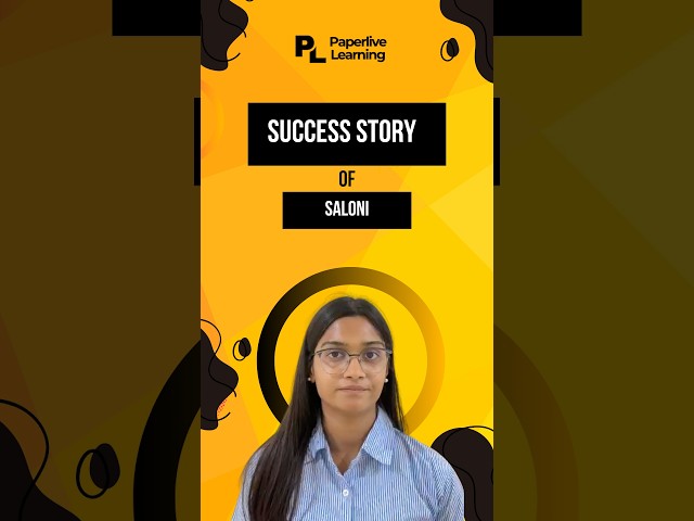 Data Science Placement Success | Saloni's Journey with Paperlive Learning