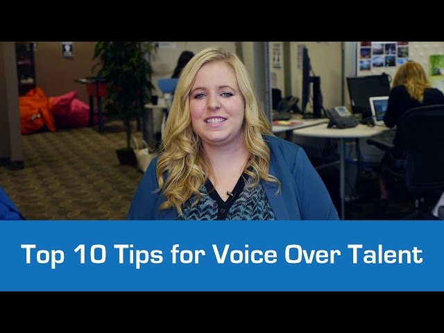 Top 10 Tips for Voice Over Talent