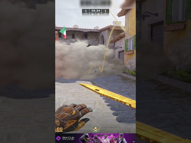 How To Smoke Moto From Mid on Inferno #cs2