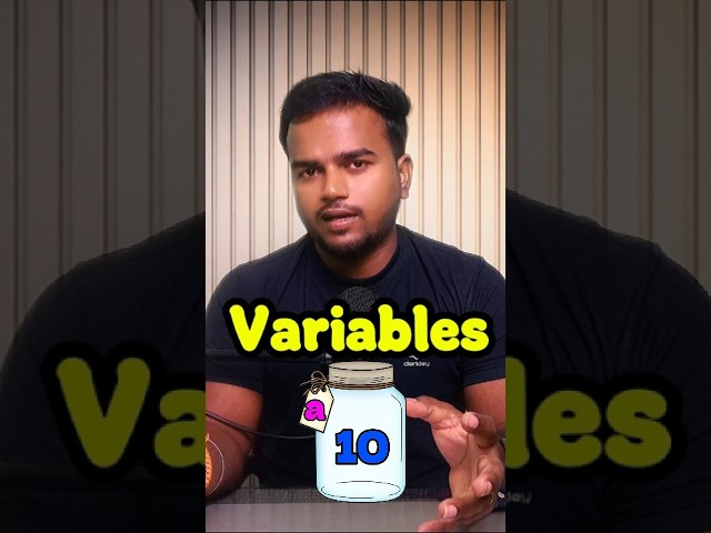 What is a Variable in Programming?👉Explained for Beginners with Simple Example  #variables  #coding