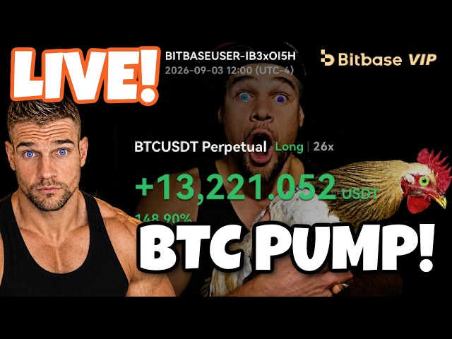 🔴 LIVE CPI DUMP AND PUMP NY OPEN LIVE! BITCOIN CRYPTO AND MORE!!!