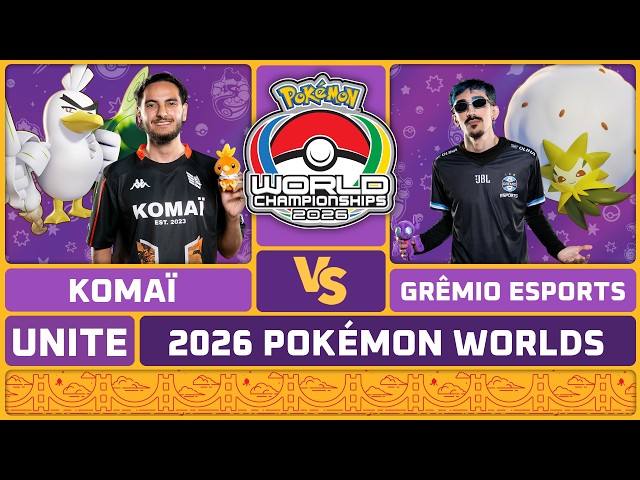 Komaï vs Grêmio Esports - Semifinals | 2026 Pokémon UNITE Championship Series