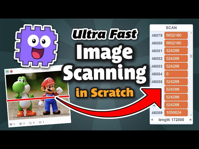 Ultra Fast Colour Image Scanner | Scratch How-to Tutorial