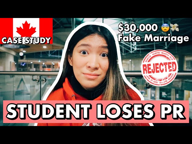 STUDENT LOSES PR STATUS FOR FAKE MARRIAGE 🥵