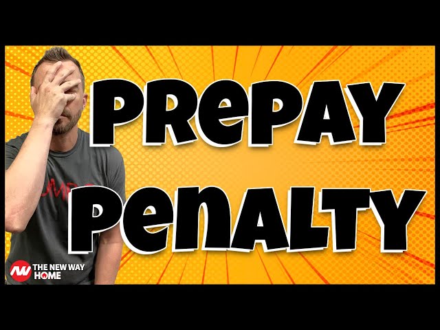 Mortgage Prepayment Penalty can be REALLY expensive!