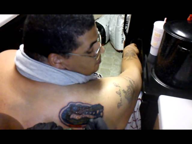 Chris get tat