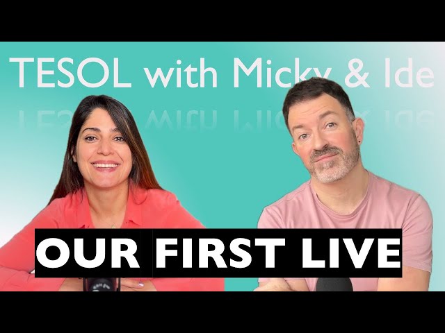 Our First Live Sofa Seminar | Talking TESOL, Study, and Teaching