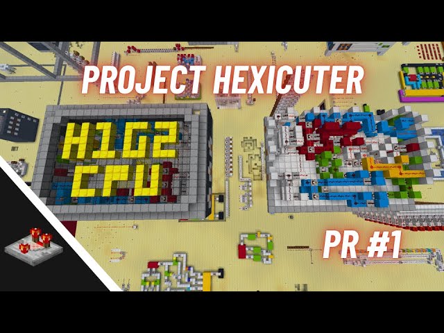 Project Hexicuter - A Redstone Hex Computer WIP - Progress Report #1