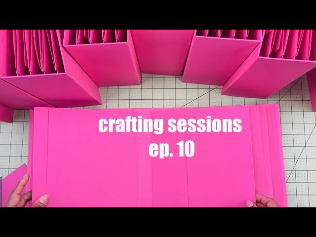 Crafting sessions ep. 10 | Mass making mini album - assembly and add-ons!