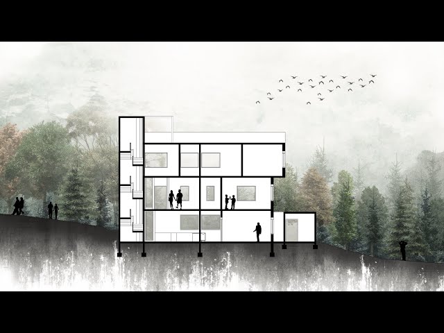 Section Rendering In Photoshop | Easy Architectural Section Rendering 2023