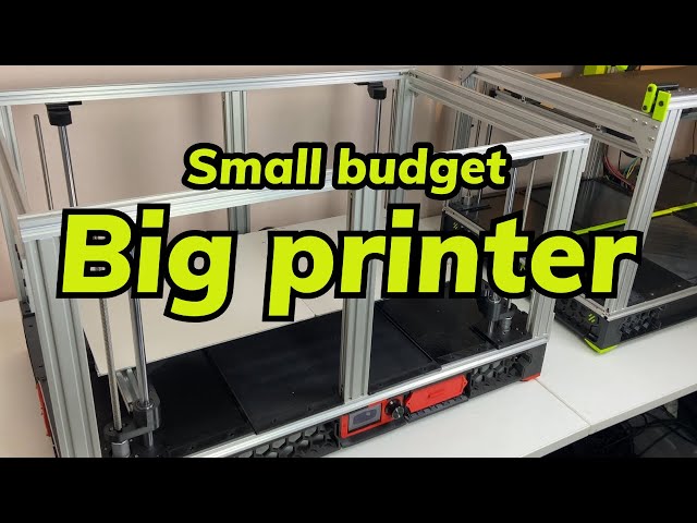 The RIFF 600/900 3D printer 2 - skirts and z axis