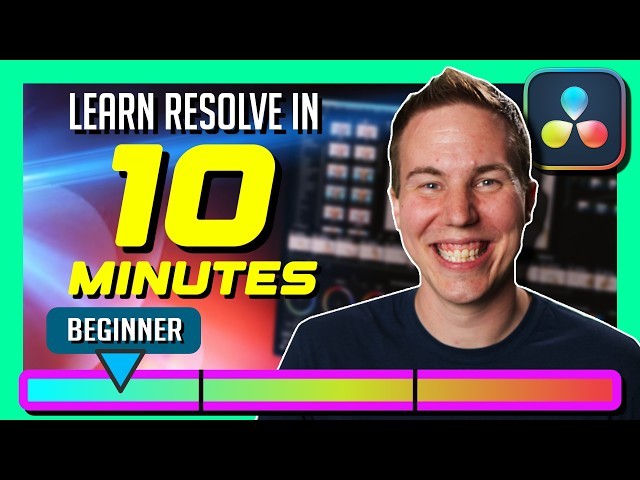 Learn DaVinci Resolve in JUST 10 MINUTES!