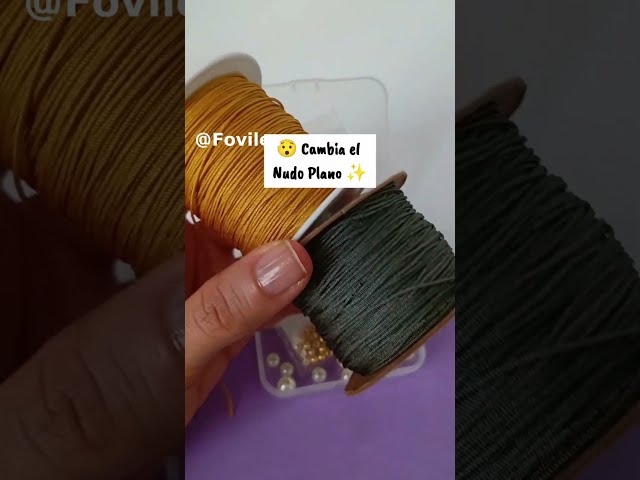 🤯 This Knot is Insane 👇 #jewelrymaking #bracelet #macrame #micromacrame #sellingbracelets #beads