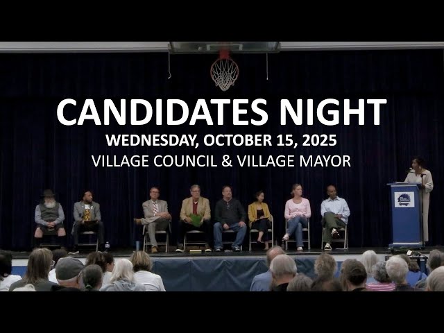 CANDIDATES NIGHT | October 15, 2025