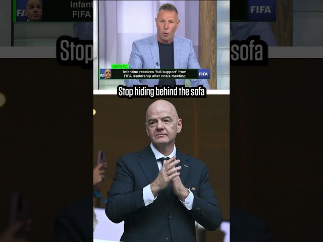 Craig Burley’s EPIC Gianni Infantino rant 😳